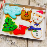 Thumbnail 1 - Personalised Christmas Assorted Hand-Iced Cookie Letterbox Gift