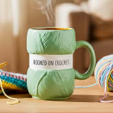 Thumbnail 1 - "Hooked on Crochet" Mug