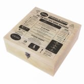 Thumbnail 12 - Personalised (10th) Wedding Anniversary (Tin) - Day You Were Married Chart Keepsake Box