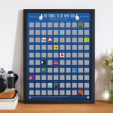 Thumbnail 1 - 100 Things To Do With Dad Scratch Poster