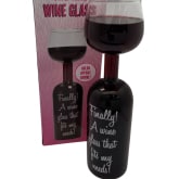 Thumbnail 2 - XXL Wine Bottle Glass