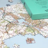 Thumbnail 4 - Personalised Jigsaw Puzzle 255 Pc Map 