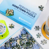 Thumbnail 7 - Personalised Jigsaw Puzzle 255 Pc Map 