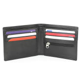 Thumbnail 4 - Personalised Black Leather Wallet