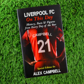 Personalised Liverpool FC Book