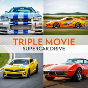 Triple Movie Supercar Drive