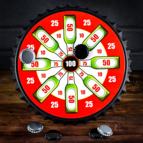 Magnetic Bottle Cap Dartboard