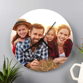 Personalised Photo Clock 