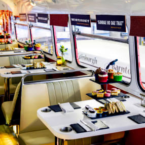 Scottish City Red Bus Bistro Sparkling Afternoon Tea and Tour for Two