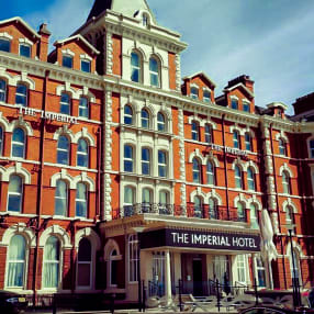 Gourmet Meal for Two with a Bottle of Wine at The Imperial Hotel Blackpool