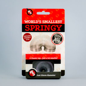 World's Smallest Retro Springy Toy