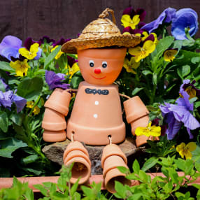 Terracotta Pot Man