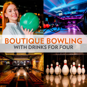 Boutique Bowling with Drinks for Four