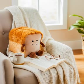 Loaf of Bread Warmies Plush