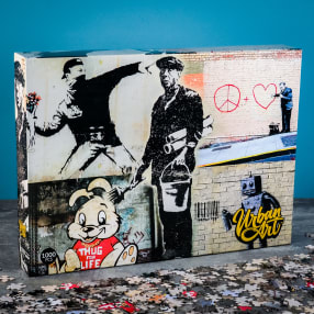 Banksy - Follow Your Dreams 1000pc Puzzle