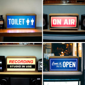 Cool Sign Light Boxes