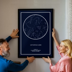 Personalised Night Sky Star Posters