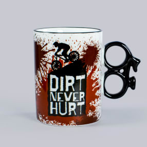 Dirt Never Hurt - Bike Mug