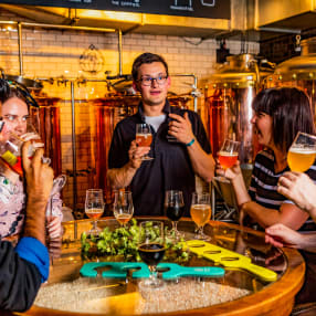 Beer Master Class and Burger Meal for Two
