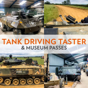 Tank Driving Taster and Museum Passes