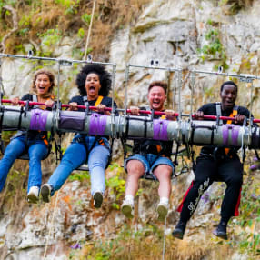 Giant Swing for Two at Hangloose Bluewater