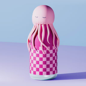 Reina the Jellyfish - Bestie Osobu Water Bottle