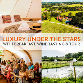 Luxury Under the Stars with Breakfast, Wine Tasting and Tour