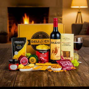 Wine & Cheese Hamper Gift Box