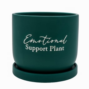 "Emotional Support Plant" Ceramic Plant Pot