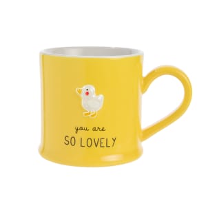 Love Life "You're So Lovely" Embossed Mug