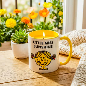 Little Miss Sunshine Coconut & Pineapple Scented Reusable Mug Candle