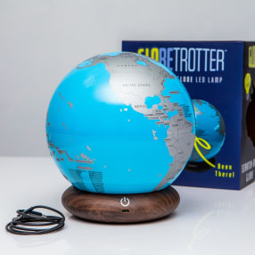 GlobeTrotter Scratch Off Globe LED Lamp