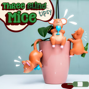 Tipsy Tails Plant Pot Hangers 