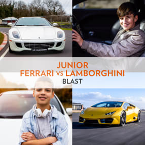 Junior Ferrari Vs Lamborghini Blast
