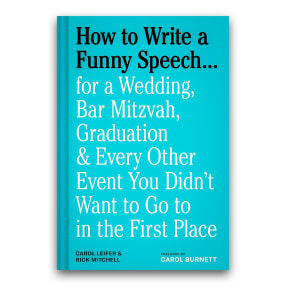 How to Write a Funny Speech…