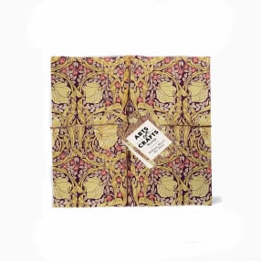 William Morris Pimpernel Recycled Cotton Tea Towel