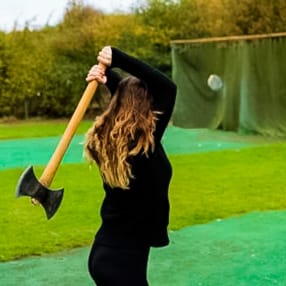 Knife & Axe Throwing for Four