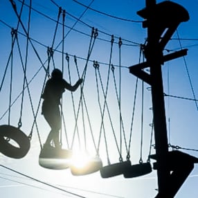 High Ropes Course for Three