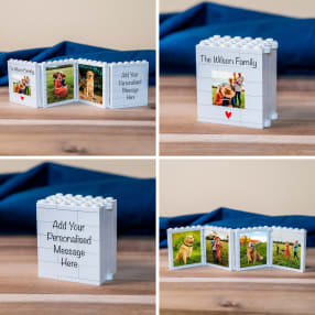 Personalised Fold-Out "The Family" LEGO® Brick Photo Albums