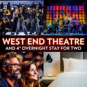 West End Theatre and 4* Overnight Stay for Two