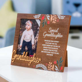 Special Granddaughter Photo Frame