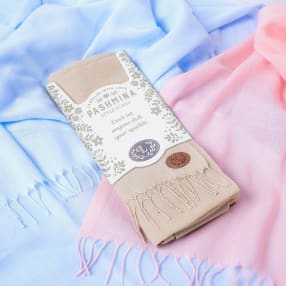 Initial Pashmina Scarves