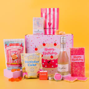 The Luxe Happy Birthday Prosecco Gift Set