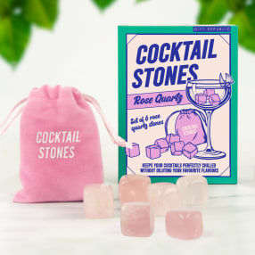 Cocktail Stones - Rose Quartz