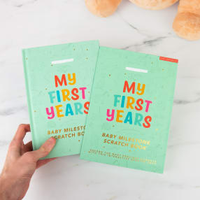 My First Years - Baby Milestones Scratch Book