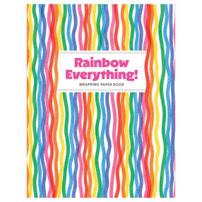 Rainbow Everything! Wrapping Paper Book