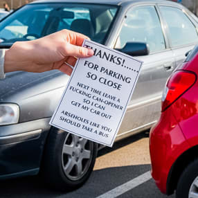 Funny Parking Notes