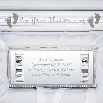 Personalised Christening Certificate Holder