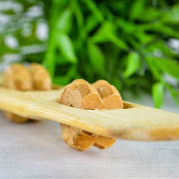 Bamboo Back Scratcher and Massager