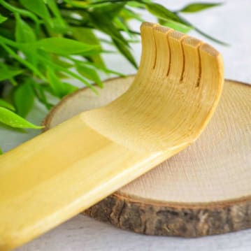 Bamboo Back Scratcher and Massager